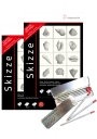 Block Dibujo Skizze Hahnemuhle A4 Pack 2 Unidades + 6 Lápices Grafito 10650047