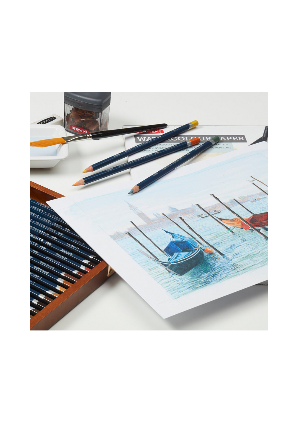 Lápices de Colores Acuarelables Derwent Watercolour Set 36