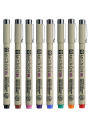 Tiralíneas Sakura Pigma Micron 0.5mm Set 8 Colores XSDK05-8A