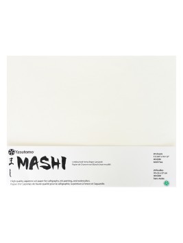 Papel Mashi Yasutomo 40gr 34,9x26,7cm 20 Hojas YO6MA