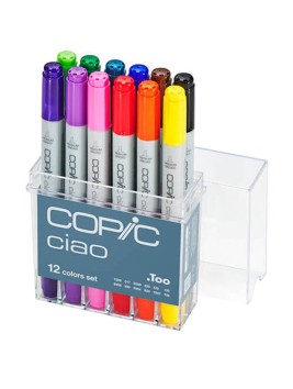 Marcadores Copic Ciao Set 12 Colores CIAOSET040