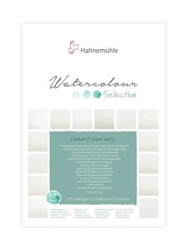 Block Acuarela Hahnemuhle Selection Variedades 17x24cm 14 Hojas 10628000