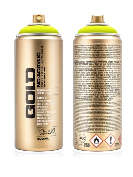 Spray Montana GOLD 400ml Fluorescente