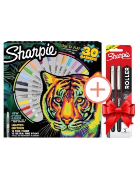 Marcadores Permanentes Sharpie Ruleta 30 Colores Tierra + Regalo 2195343