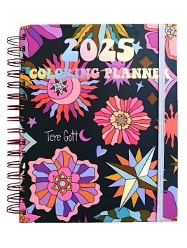 Libro Coloring Planner 2025 / Tere Gott COLORINGPLANNER