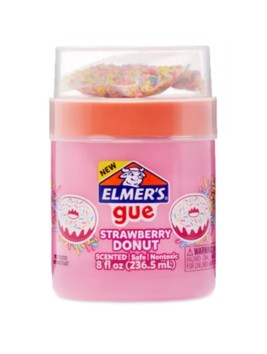 Slime Elmers Gue Night Strawberry Donut 8oz 2194460