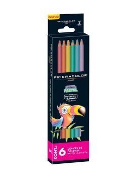 Lápices de Colores Prismacolor Junior Set 6 Colores Pasteles 2135892