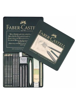 Caja Grafito Faber Castell Pitt Monochrome FC112965