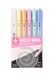 Lápices Gel Gelly Roll Sakura Moonlight Set 6 Colores Pasteles 1.0mm XPGB10-MLP6A