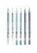 Lápices Gel Gelly Roll Sakura Variados Set 6 Colores Azules y Verdes 1.0mm XPGB-AS6A