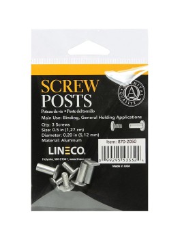 Tornillos para Encuadernación Lineco Screw Posts