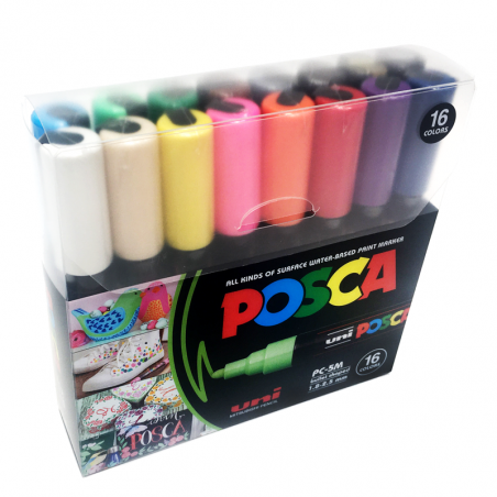 Marcadores Posca 5M Set 15 Colores