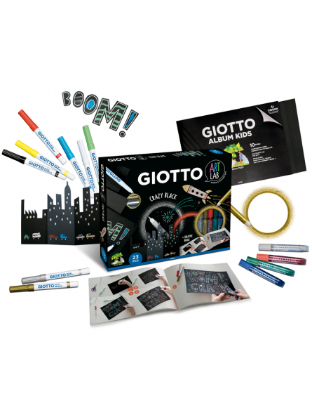 Coffret activités enfant Giotto Art Lab - Color & Puzzle